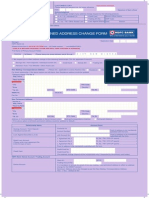 Combined Address Change Form