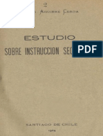 Estudio Sobre La Instrucción Secundaria PAC