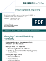 PPT Cost Cutting for Growth and Profitability