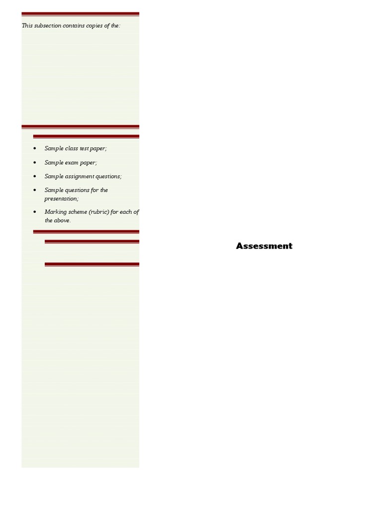 Student Assessment Resources | PDF | Computers