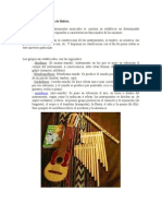 Instrumentos Musicales de Bolivia