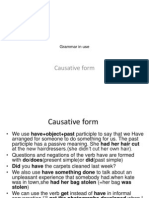 Causative Form: Grammar in Use