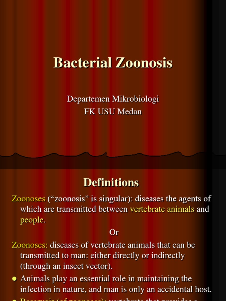 Bacterial Zoonosis PDF Tuberculosis Lyme Disease