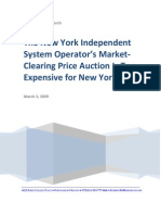 The New York Independent System Operator’s Market-Clearing Price Auction Is Too Expensive for New York