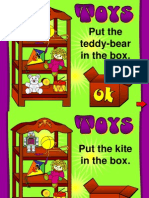 Put The Teddy-Bear in The Box