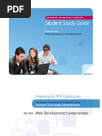 Student Study Guide: Web Development Fundamentals