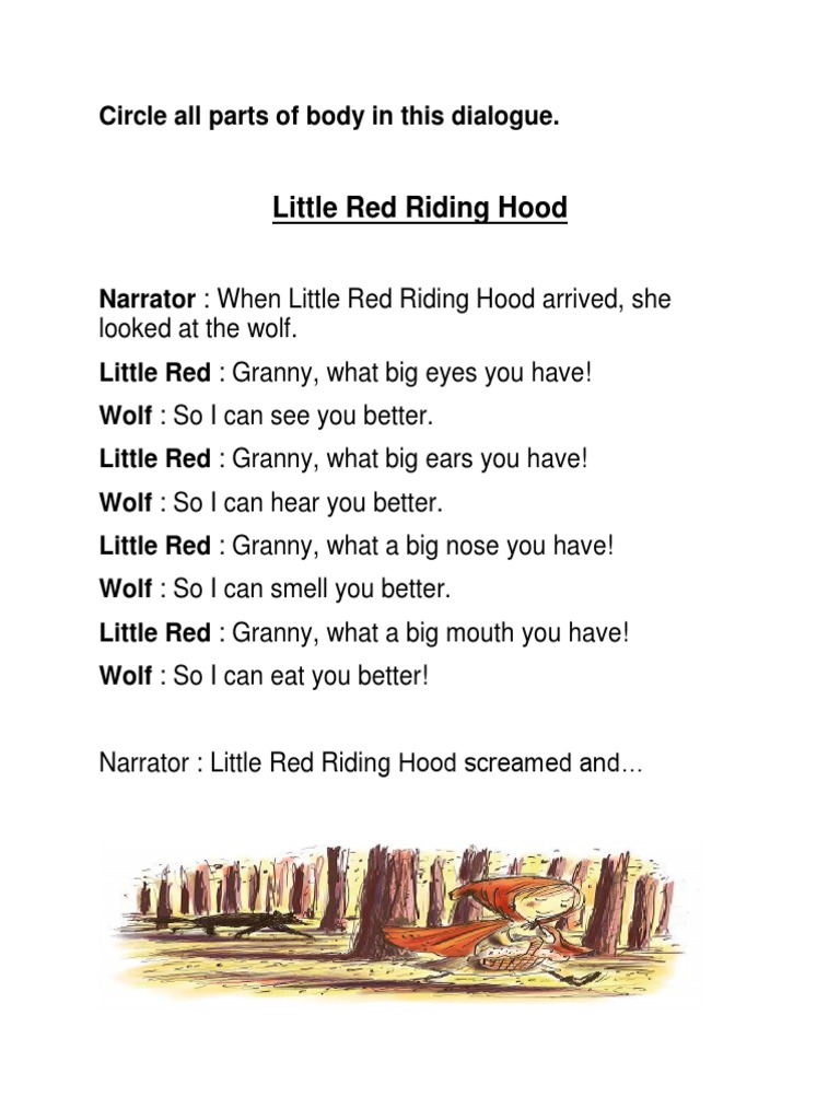 Little Red Riding Hood | PDF