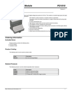 24 VDC 32 DI Opto Module PO1010: Product Description