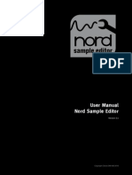 Nord Sample Editor Manual v2.x (Eng)