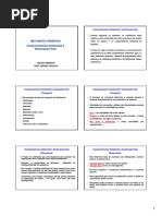 Aula 6 - Recursos Hidricos - Comportamento Ambiental e Destinaçao Final