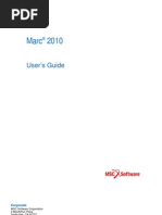 Download Marc 2010 Users Guide by Dan Wolf SN22327176 doc pdf