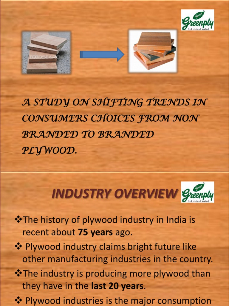 Greenply 120724134457 Phpapp02 PDF Wood Veneer Plywood