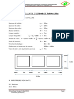 ANNEXE 5 Note de Calcul Dalot