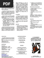 Congreso Psicología Social de La Liberación