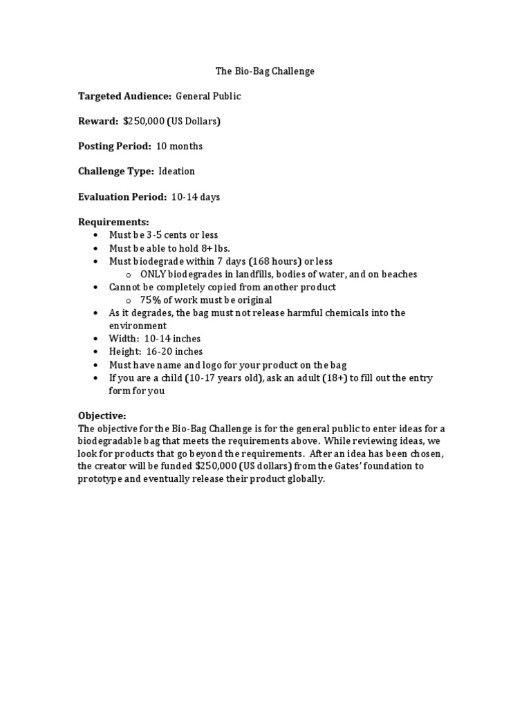 Challenge Final | PDF | Business