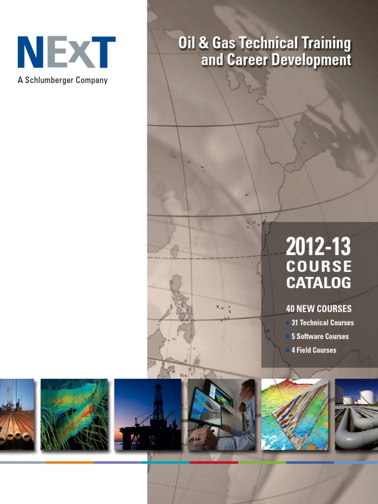 NExT Oil - Gas Training Course Catalog | PDF | Petroleum Reservoir ...