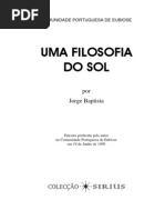 Uma Filosofia Do Sol-Jorge Baptista