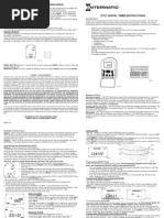 Download Intermatic DT27 Timer Manual by Gooresh SN223289815 doc pdf
