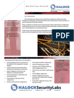 Halock ACS - Network Device Hardening Review