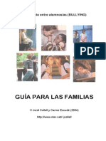 Bullying, Recomendaciones Para Familiares