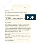 Guía Comprensión Lectora 8º Año Básico