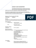 UFC 030 Ultrasonic Flow Meter Krohner