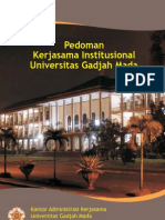 Pedoman Kerjasama Ugm