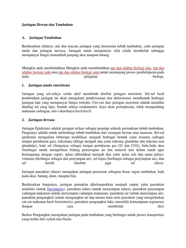 72 Gambar Jaringan Sel Pada Hewan Dan Tumbuhan HD Terbaru