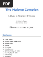 Download The Malone Complex by Denali Investors by ValueWalk SN223314973 doc pdf