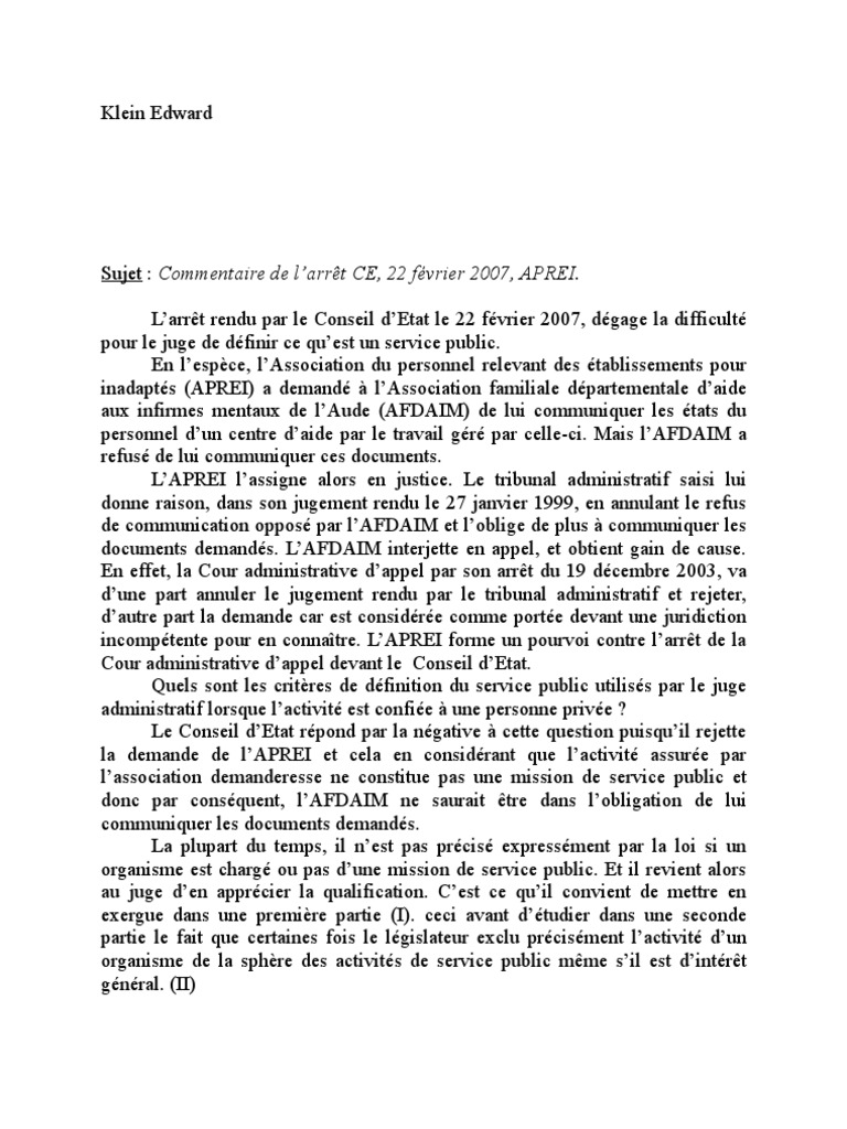 Arret Blanco Fiche D Arret Arrêt Blanco Fiche D Arrêt - Communauté MCMS