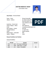 CV Rizwan Komarudin Teknik Sipil