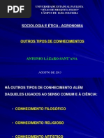 Outros Tipos de Conhecimentos 2 Sem 2013
