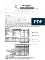 Costeo Por Ordenes en Excel