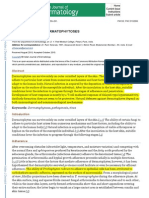 Pathogenesis of Dermatophytoses