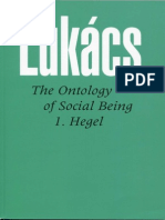 Ontology of Social Being. Volume 1. Hegel.- Georg Lukacs. 