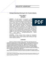 Strategic Marketing Planning For The Tourism Industry Articol Turistic PDF