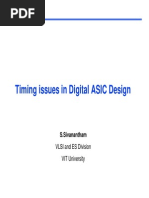 Timing Issues in Digital ASIC Design