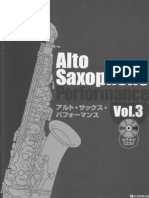 Alto Saxophone Performance Vol.3