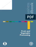 FAO-Fruit and Vegetable Processing