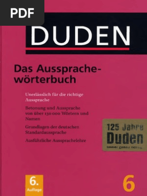 Aussprache Duden