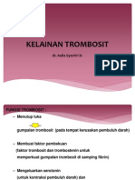 Kelainan Trombosit