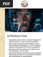 Seminar Report On Augmented Reality