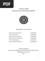 Download Laporan Akhir Metode Pemisahan Sokletasi - Identifikasi Piperin by Averil_Prima SN223350884 doc pdf