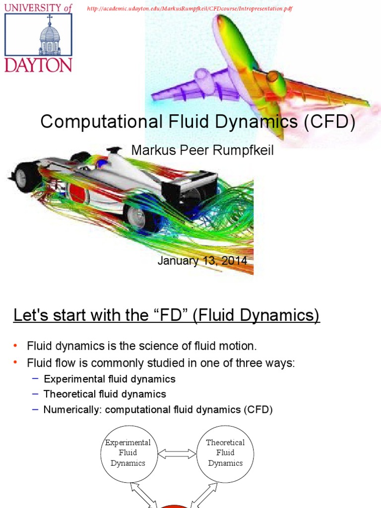 Computational Fluid Dynamics (CFD) - Markus Peer Rumpfkeil | PDF ...