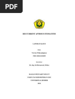 Download RECCURRENT APTHOUS STOMATITIS by Vievien Widya SN223362784 doc pdf