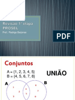 Revisão 1ª Etapa PROSEL