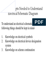 Basic Concepts Needed to Understand Electrical Schematic Diagram