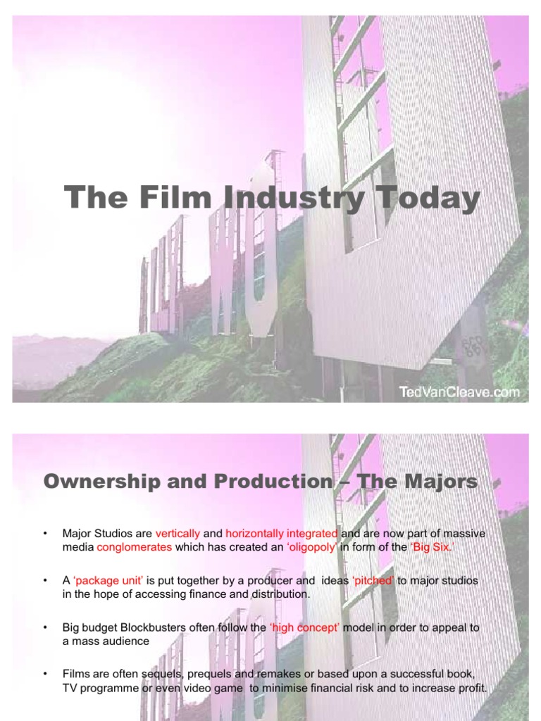 A Film Industry Overview | PDF