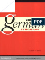 Using German Synonyms 2004