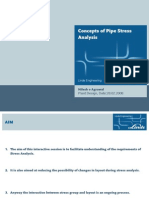 Concepts of Pipe Stress Analysis